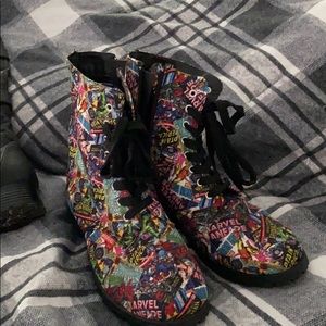 Marvel Comics Boots